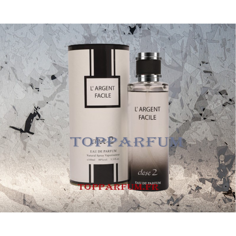 Argent Facile senteur Bois D'argent - Parfum Générique Homme Eau de Toilette 100ml