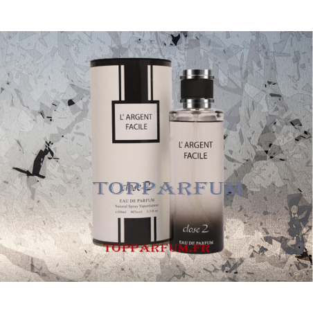 Argent Facile senteur Bois D'argent - Parfum Générique Homme Eau de Toilette 100ml